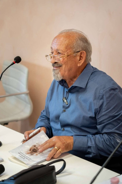 Liberosso con Osvaldo Marangio alla Mondadori di Monopoli
