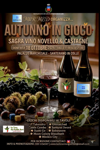 Autunno in Gioco - Sagra Vino Novello & Castagne!