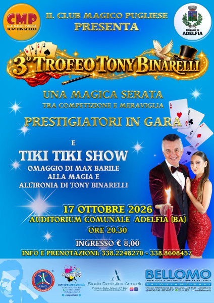 Terzo Trofeo Tony Binarelli