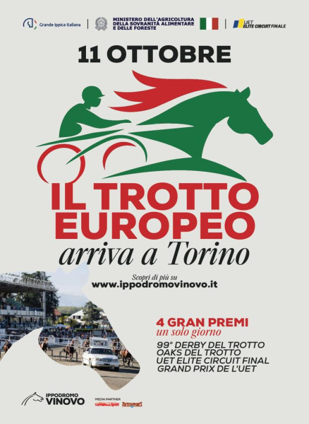 99° Derby Italiano del Trotto e UET Elite Circuit