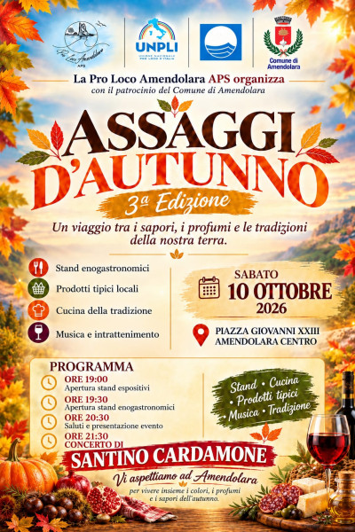 Assaggi d’Autunno con Santino Cardamone
