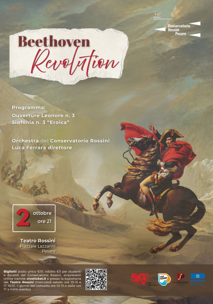Beethoven Revolution – Ludwig van Beethoven con l’Orchestra del Conservatorio