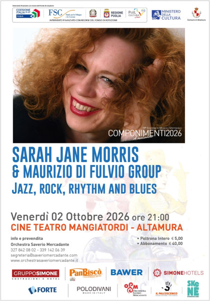 SARAH JANE MORRIS & MAURIZIO DI FULVIO GROUP