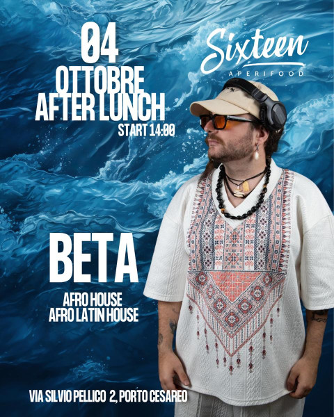 After Lunch al Sixteen: il 4 Ottobre in Console Beta