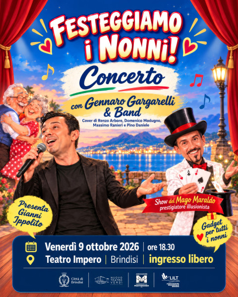 Festeggiamo i Nonni con Gennaro Gargarelli, Gianni Ippolito e il mago Maraldo