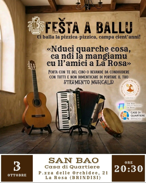 FESTA A BALLU - Pizzica e musica folk