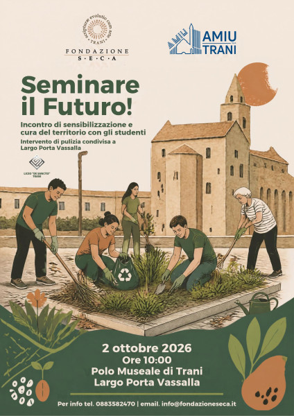 Seminare il Futuro – Incontro di sensibilizzazione e cura del territorio con gli studenti