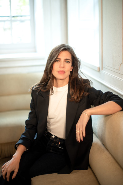 La crepa con Charlotte Casiraghi, Ferruccio De Bortoli e Hildegard De Stefano