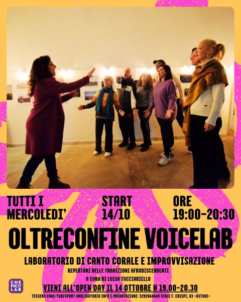 Oltreconfine Voice Lab: un laboratorio corale per esplorare la voce e l’ascolto