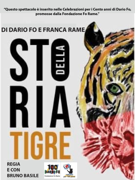 Bruno Basile con "Storia della tigre" di Dario Fo