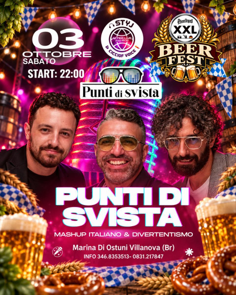 PUNTI DI SVISTA LIVE AL XXL BEER FEST