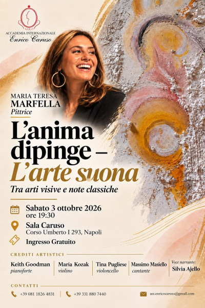 L’anima dipinge, l’arte suona