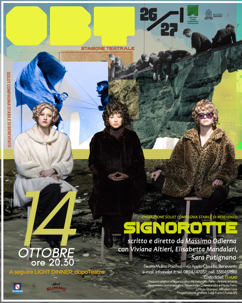 Signorotte con Viviana Altieri, Elisabetta Mandalari e Sara Putignano