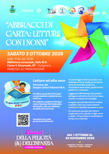 "ABBRACCI DI CARTA: LETTURE CON I NONNI"
