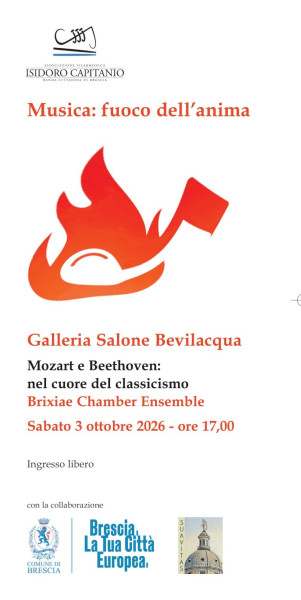 Mozart e Beethoven: nel cuore del classicismo – Brixiae Chamber Ensemble
