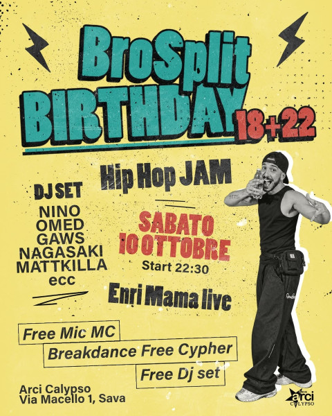 BroSplit Birthday