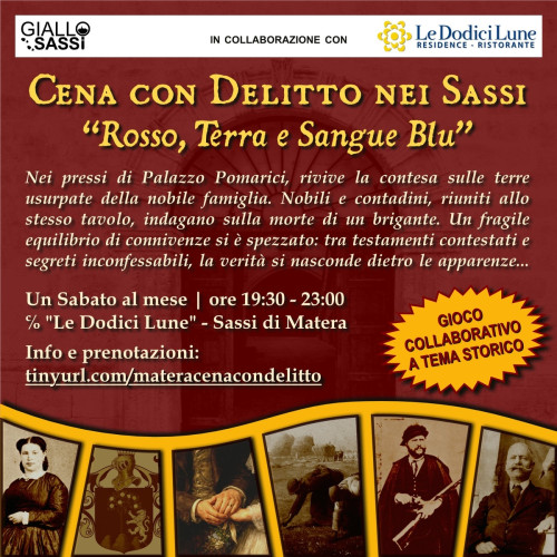 Cena con Delitto nei Sassi