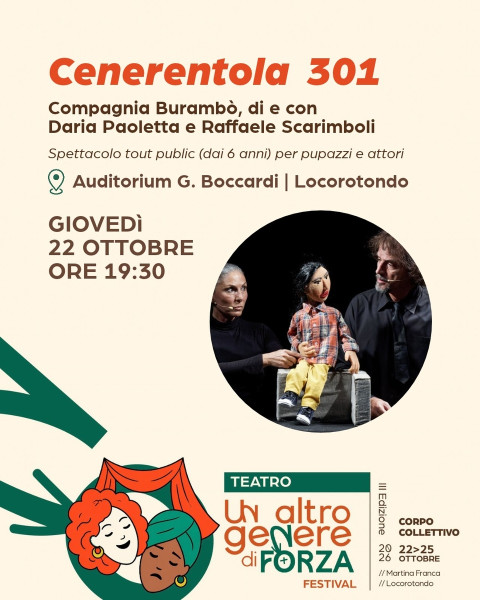 Cenerentola 301 | Festival Un altro genere di forza