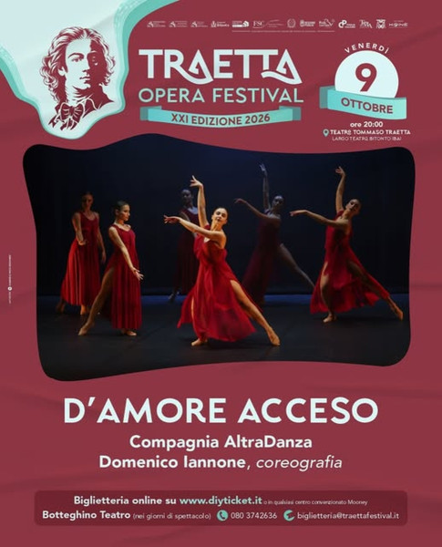 D’AMORE ACCESO | AltraDanza - Per il Traetta Opera Festival 2026