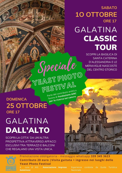 Sinergie culturali. Yeast Photo Festival incontra Galatina Classic Tour o Galatina dall'Alto