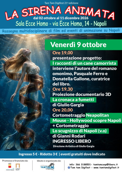 Tam Tam DigiFest: storie di Napoli tra libri, fumetti e animazione