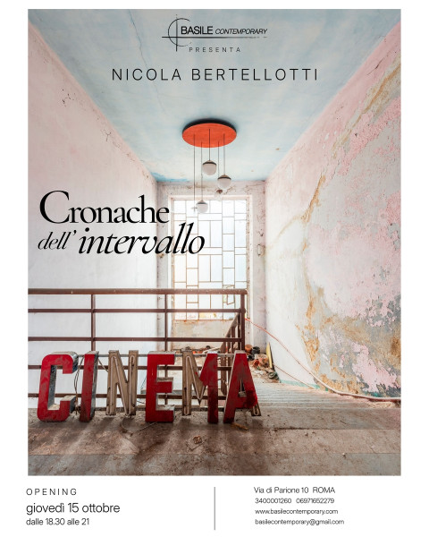 Basile Contemporary presenta "Cronache dell'intervallo" di Nicola Bertellotti