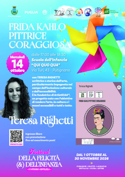 Frida Kahlo pittrice coraggiosa  con TERESA RIGHETTI