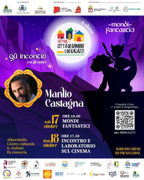 Incontri con Manlio Castagna - Festival città dei bambini e dei ragazzi