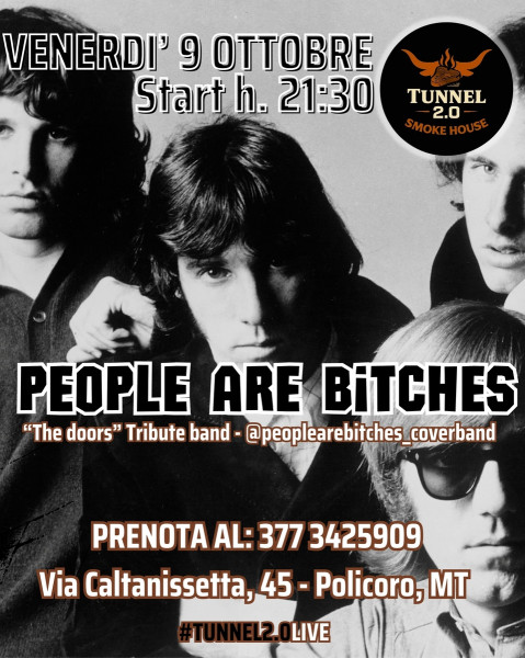 People are bitches live at Tunnel