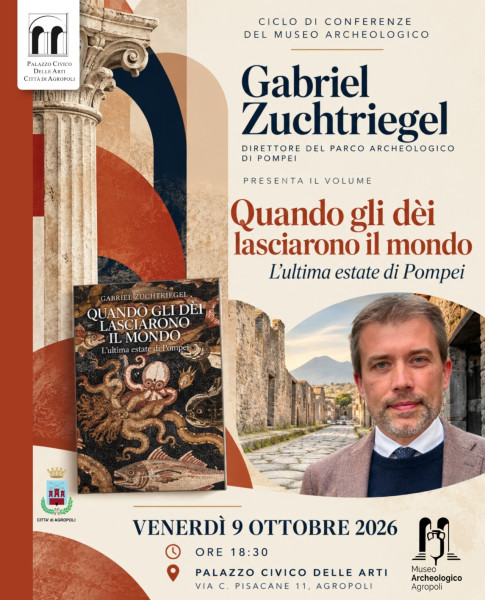 Gabriel Zuchtriegel presenta Quando gli dèi lasciarono il mondo