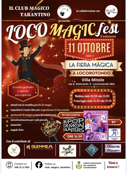 LOCO MAGIC FEST - FIERA MAGICA