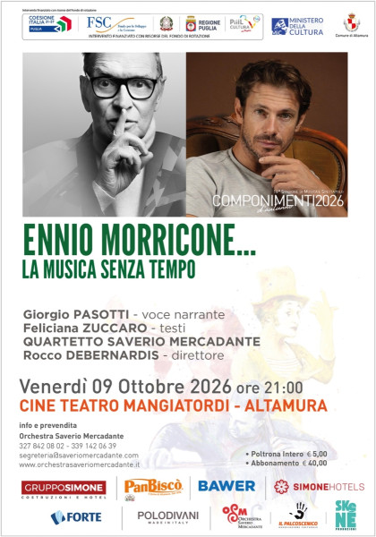 Ennio Morricone...la Musica senza Tempo