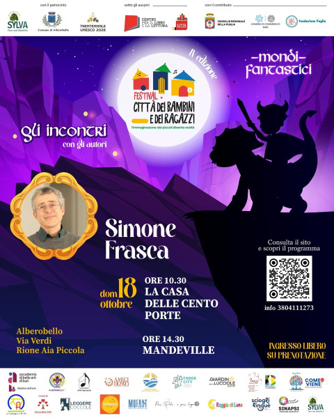 Incontri con Simone Frasca- Festival città dei bambini e dei ragazzi