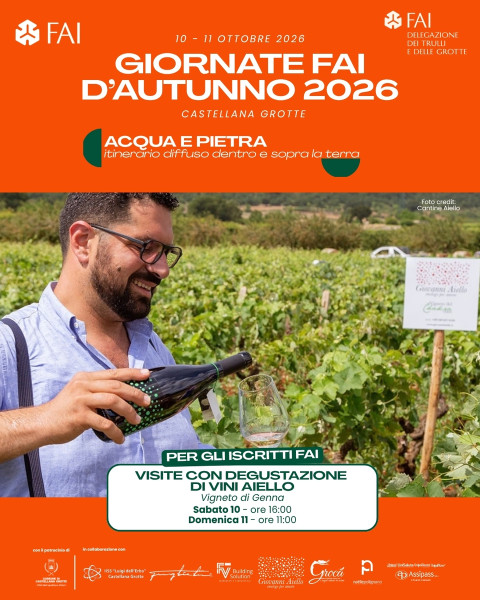 Visita con degustazione presso il vigneto di Genna