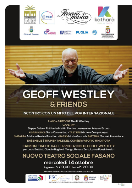 Geoff Westley & Friends – Incontro con un mito del pop internazionale