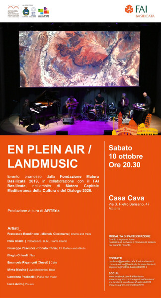 En Plein Air – concerto di Land Music