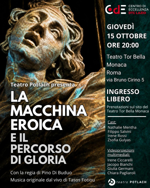 La macchina eroica e il percorso di gloria – Pino Di Buduo, Tasos Fotiou
