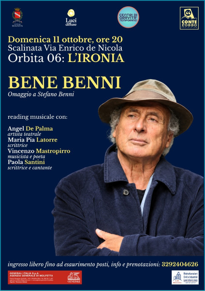 BENE BENNI: reading musicale, omaggio a Stefano Benni