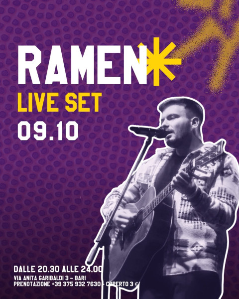 Ramen live acustico