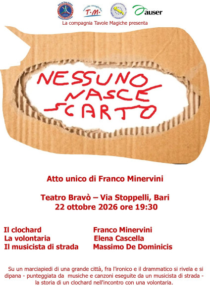 "Nessuno nasce scarto"