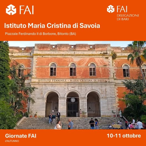 #GiornateFai - Istituto Maria Cristina di Savoia. Un luogo, tante vite