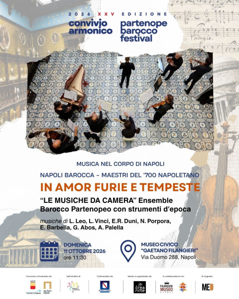 In amor furie e tempeste – Le Musiche da Camera Ensemble Barocco Partenopeo