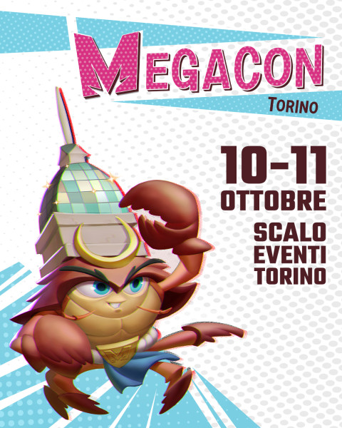 Megacon Torino con Giorgio Vanni e Cristina D’Avena
