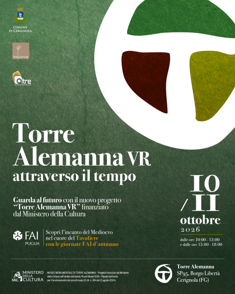 Giornate FAI d’Autunno a Torre Alemanna