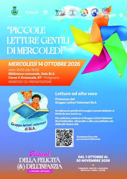 PICCOLE LETTURE GENTILI DI MERCOLEDÌ