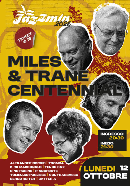 Miles & Trane Centennial – Alexander Norris, Kirk MacDonald, Dino Rubino, Tommaso Pugliese, Bernd Reiter