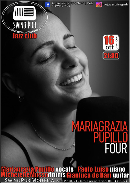 Live Jazz - mariagrazia Pupillo Four
