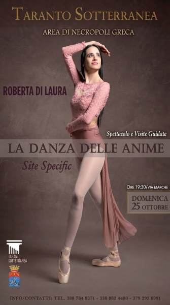 Visita guidata alla Necropoli e performance Roberta Di Laura