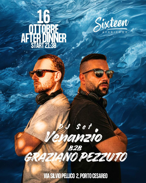 Sixteen Aperifood, Venerdì il B2b di Graziano Pezzuto & Venanzio