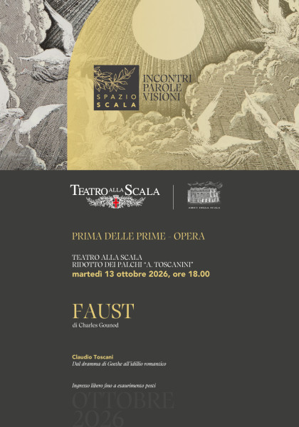 Prima delle prime – Faust con Claudio Toscani